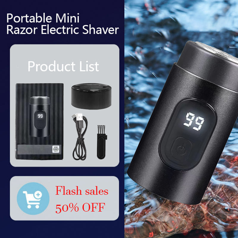 🎁 Hot Sale 49% OFF 🔥Newest Mini Portable Electric Shaver