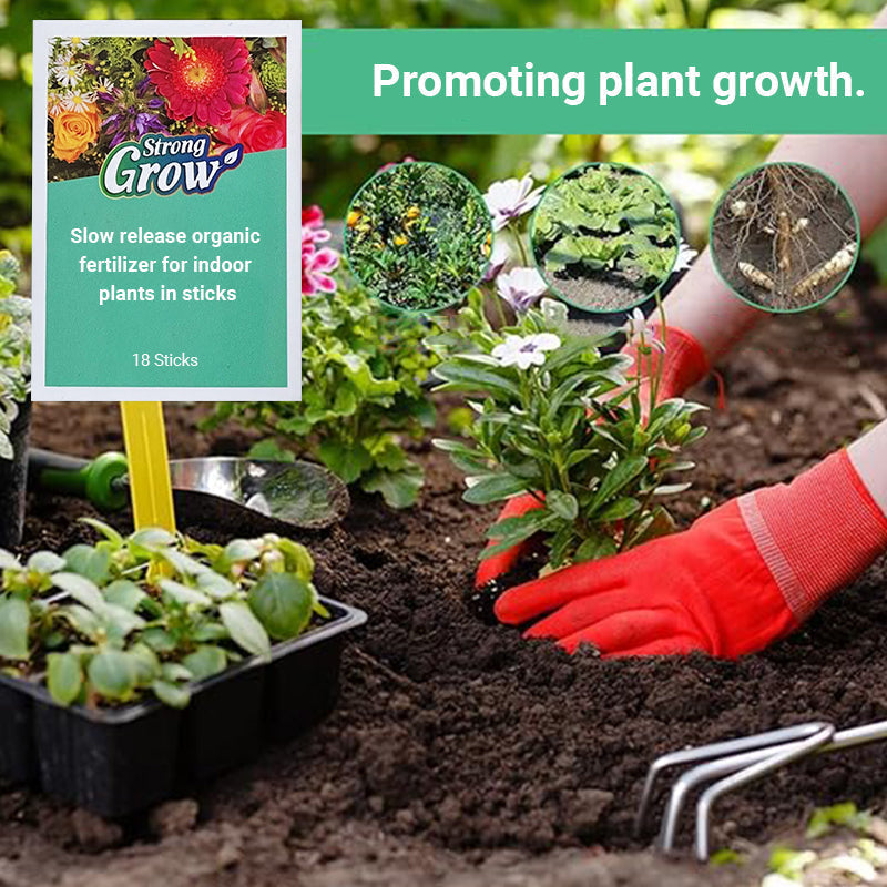 💥Last Day Promotion 49%OFF💥 Slow-Release Organic Fertilizer In Stick Form For Indoor Plants(BUY 5 GET 10 FREE)