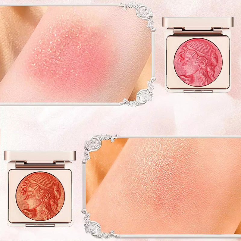 š„Cosmetic NO.1š„Embossed Smooth Powder Blush Palette for Cheeks