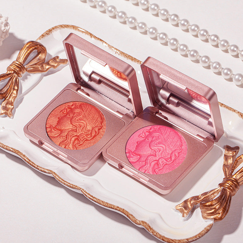 š„Cosmetic NO.1š„Embossed Smooth Powder Blush Palette for Cheeks
