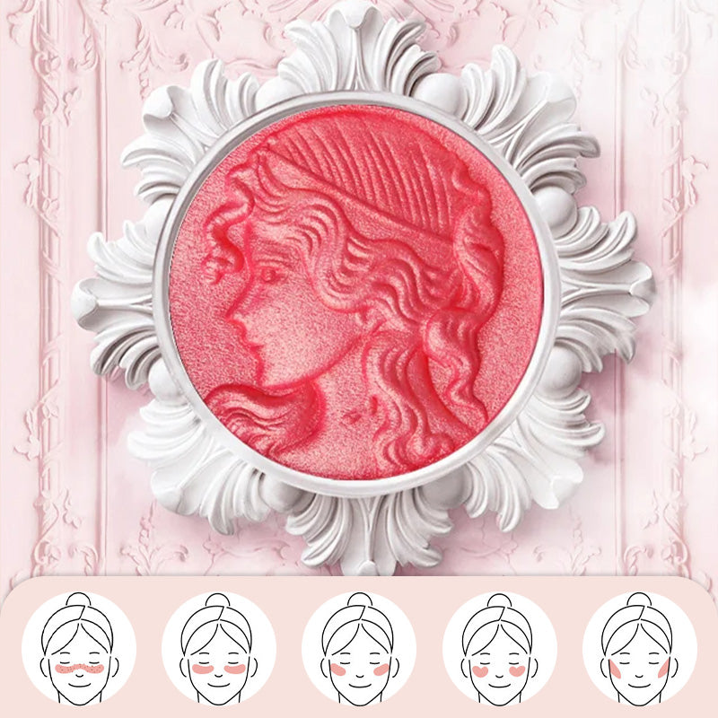 š„Cosmetic NO.1š„Embossed Smooth Powder Blush Palette for Cheeks