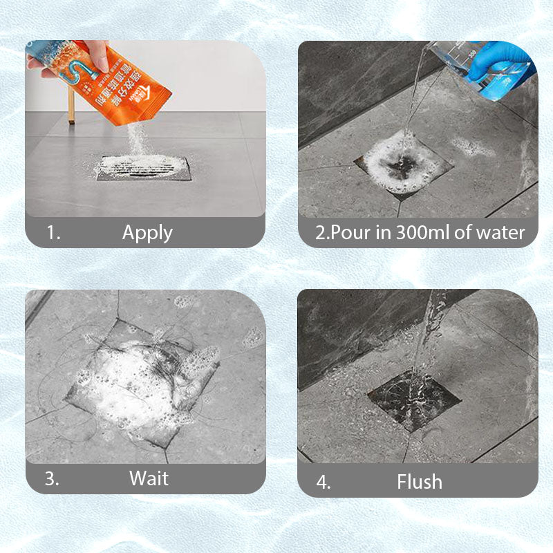 ✨Multifunctional pipe unclogger and odor-eliminating powder✨🚽💦