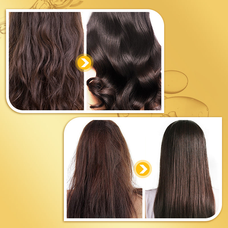 ✨Glowing natural beauty with 100% pure Batana oil - silky smooth hair with a healthy shine!