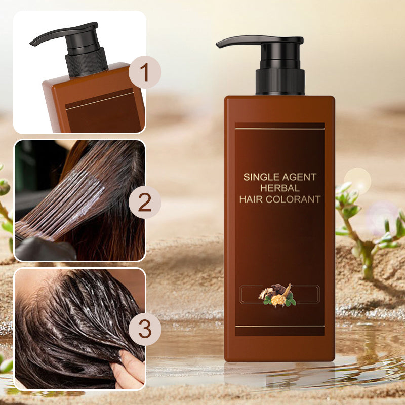 Single Agent Herbal Hair Colorant