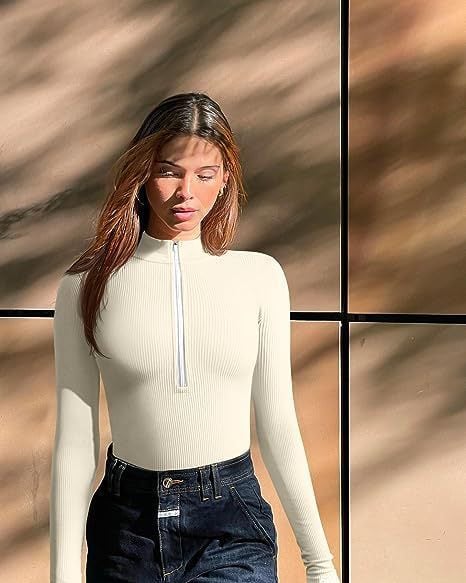 🔥HOT SALE - 49% OFF🔥Zip-Up Bodysuit-Free Shipping
