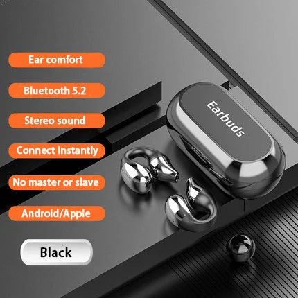🎁Last Day Promotion 49% OFF🎁 2023 Wireless Ear Clip Bone Conduction Headphones🎧