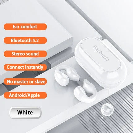 🎁Last Day Promotion 49% OFF🎁 2023 Wireless Ear Clip Bone Conduction Headphones🎧
