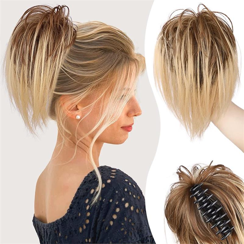 🔥Last Day Sale 49%🔥Messy Ponytail Clip Extends Hair