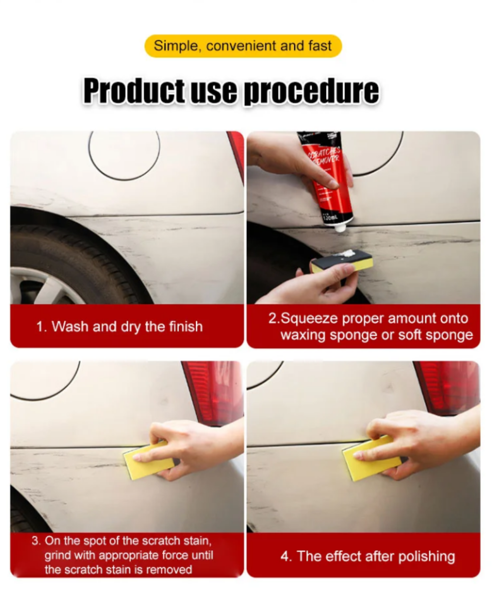 Car Scratch Repair Polishing Wax