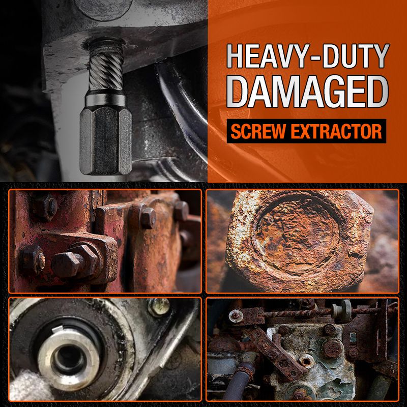 💥Free shipping for a limited time💥Screw and Bolt Extractor Set
