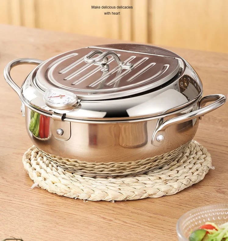 💥Free Shipping Worldwide💥Stainless Steel Deep Fryer
