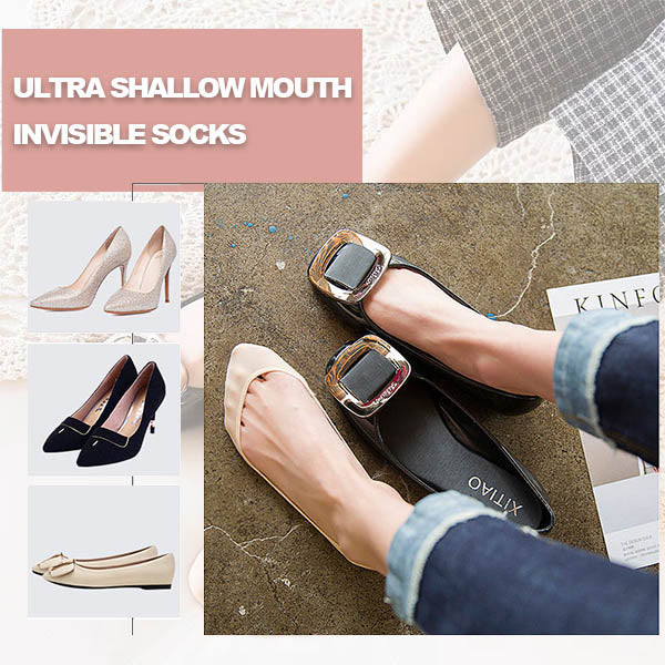 ✨BUY 5 GET 5 FREE✨Invisible Padded Boat Socks