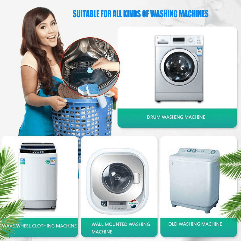🔥Safeguard Your Family Washing Machine Cleaner