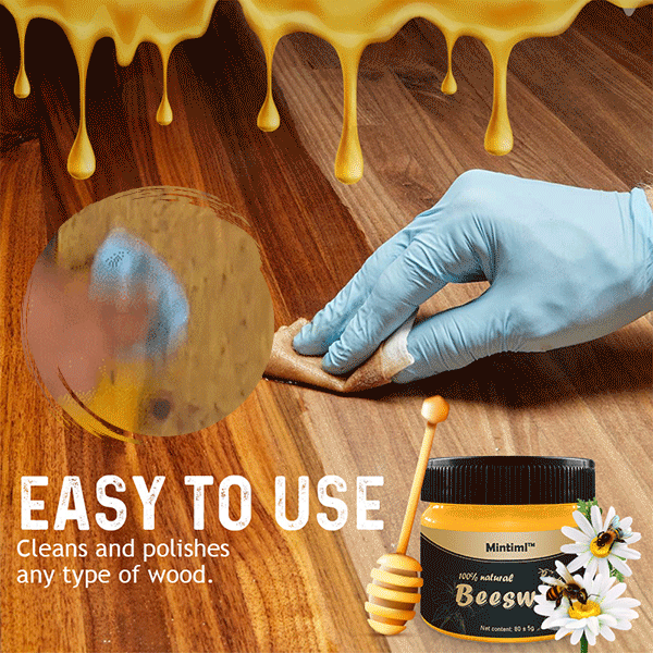 Furniture Refinishing Helper - Wood Seasoning Beeswax