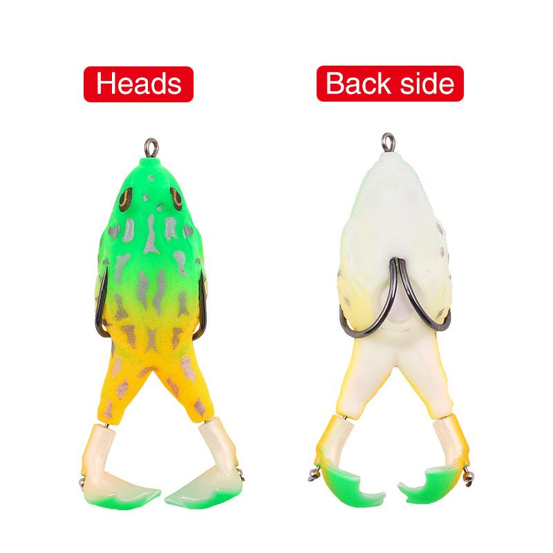 🎁Father's Day Pre Sale🐠Double Propeller Frog Soft Bait