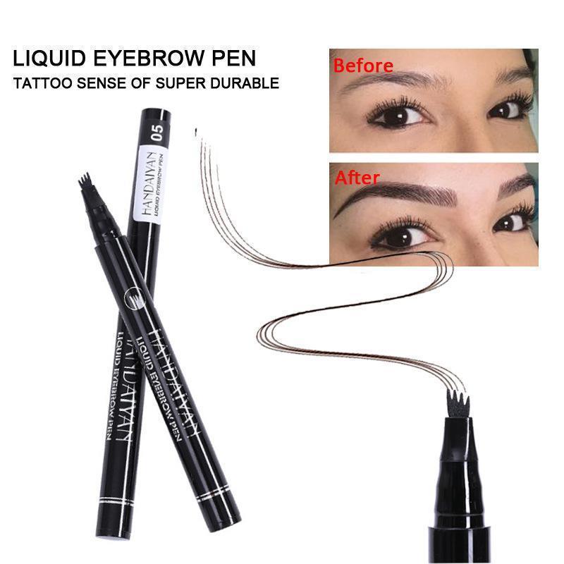 Eyebrow Tattoo Pen with a Micro Fork Tip Applicator