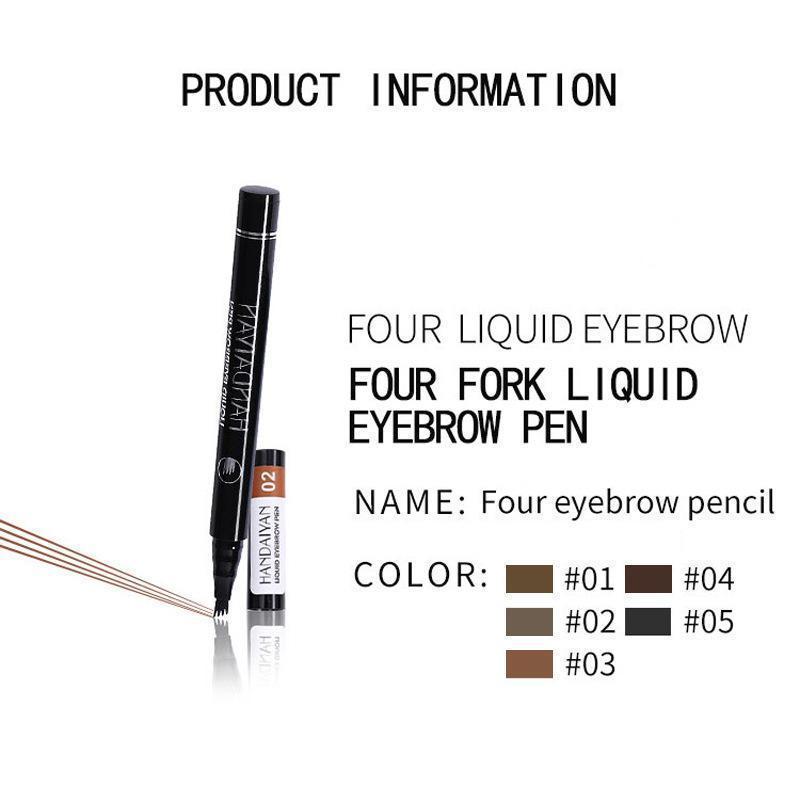 Eyebrow Tattoo Pen with a Micro Fork Tip Applicator
