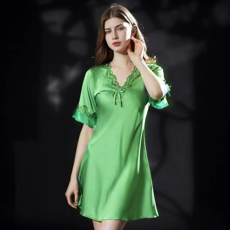 💥Limited Time Offer💥Fashion simple silk pajamas