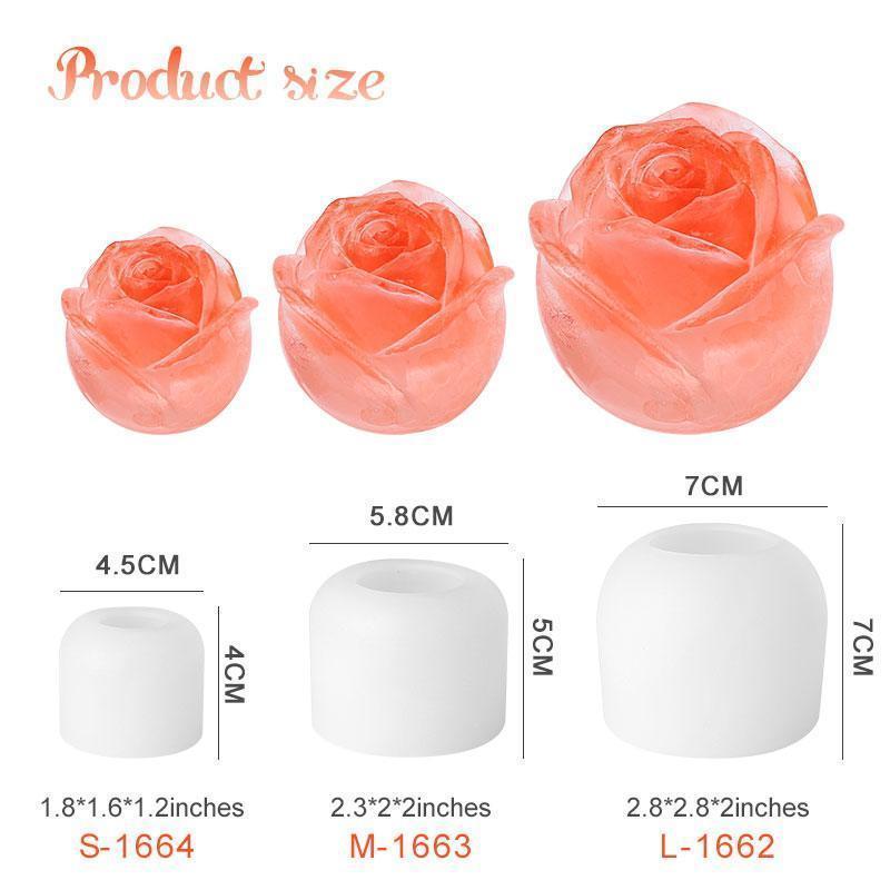 ❤️ 3D Silicone Rose Shape Ice Cube Mold(BUY 2 GET 1 FREE)