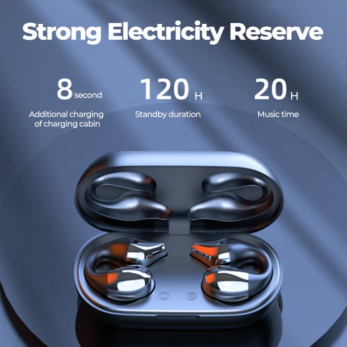 🎁Last Day Promotion 49% OFF🎁 2023 Wireless Ear Clip Bone Conduction Headphones🎧