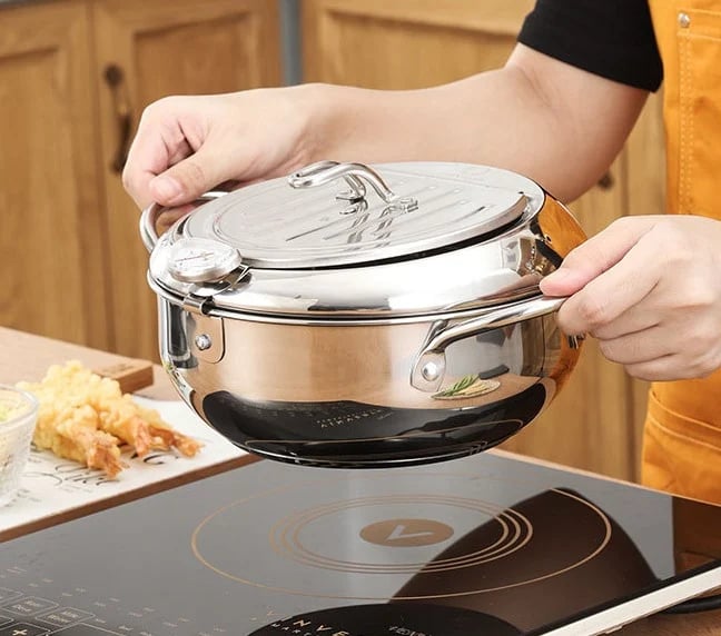 💥Free Shipping Worldwide💥Stainless Steel Deep Fryer