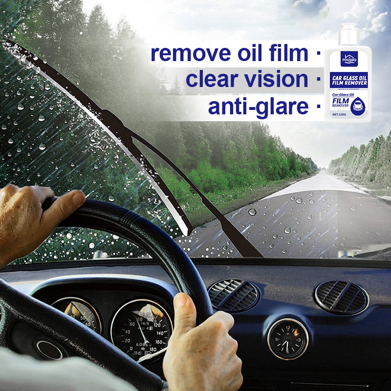 Pousbo® Car Glass Oil Film Remover