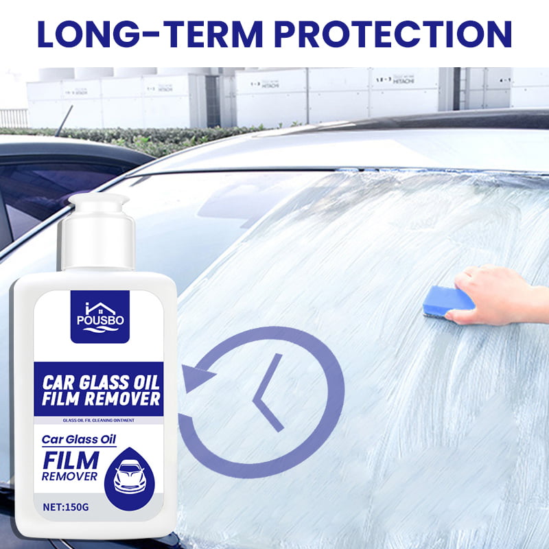 Pousbo® Car Glass Oil Film Remover