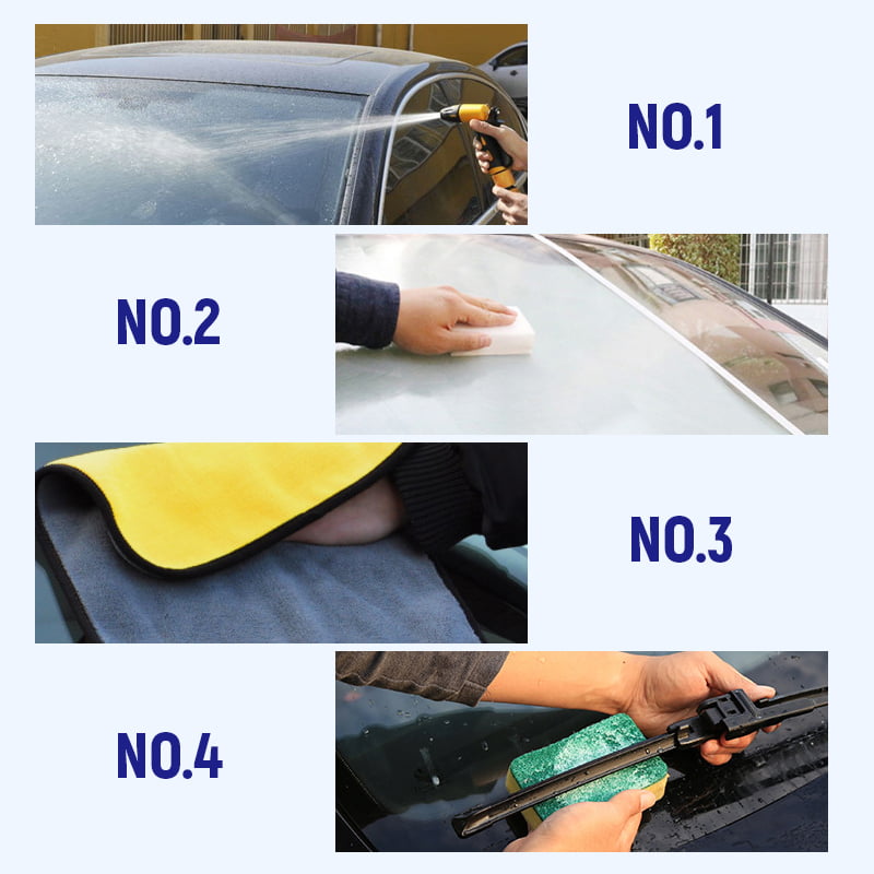 Pousbo® Car Glass Oil Film Remover