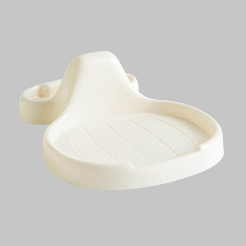 Storage rack for pot cover and spatula