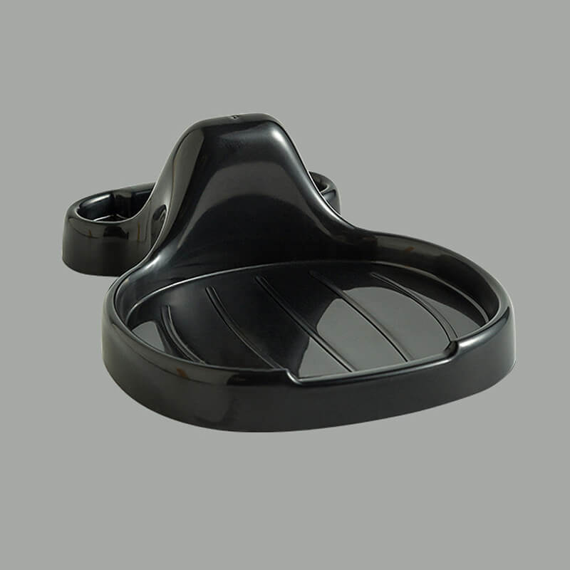 Storage rack for pot cover and spatula