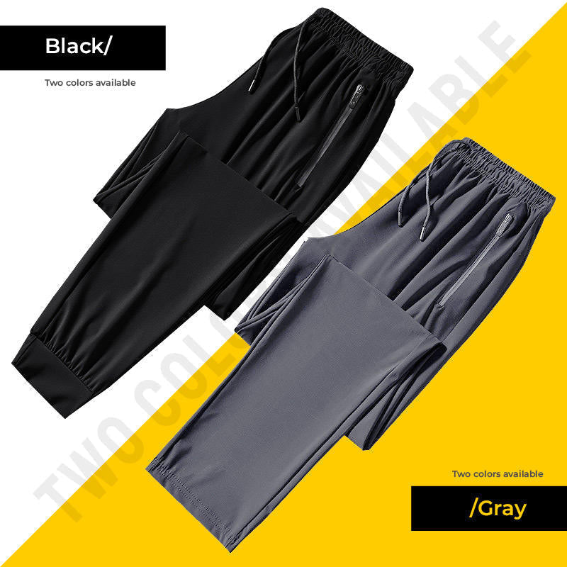 Men\'s Ice Silk Sweatpants