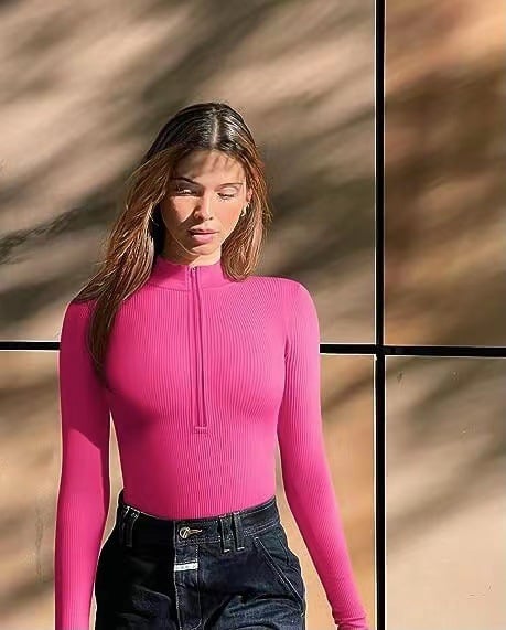 🔥HOT SALE - 49% OFF🔥Zip-Up Bodysuit-Free Shipping
