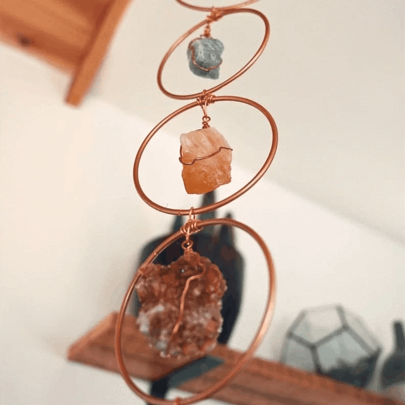 🔥Mother's Day Promotion -75% OFF🔥 Raw Crystal 7 Chakra Gemstone Wall Decor