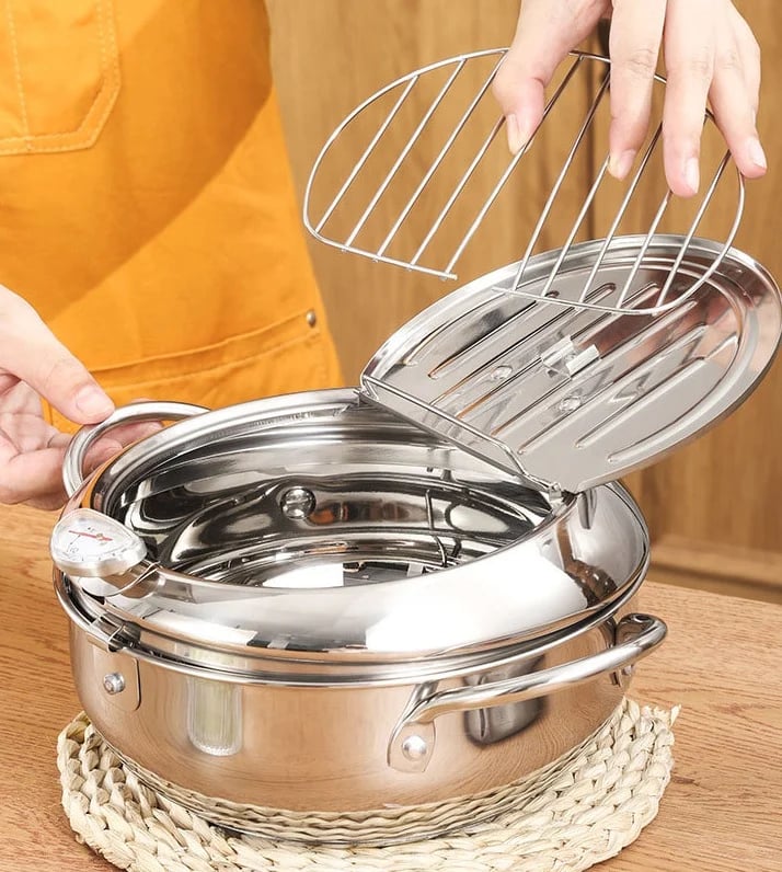💥Free Shipping Worldwide💥Stainless Steel Deep Fryer