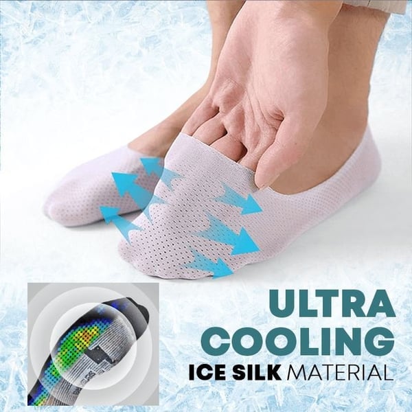 2023 New Breathable Ice Silk Socks