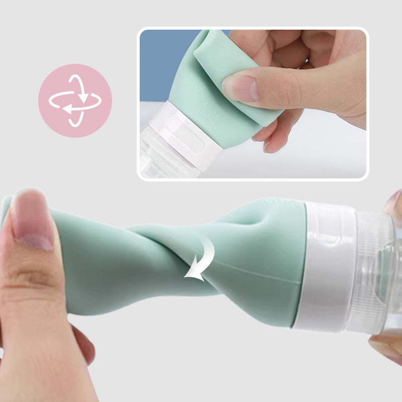 🌟Time-limited special offer🌟Portable Silicone Leak Proof Travel Bottles