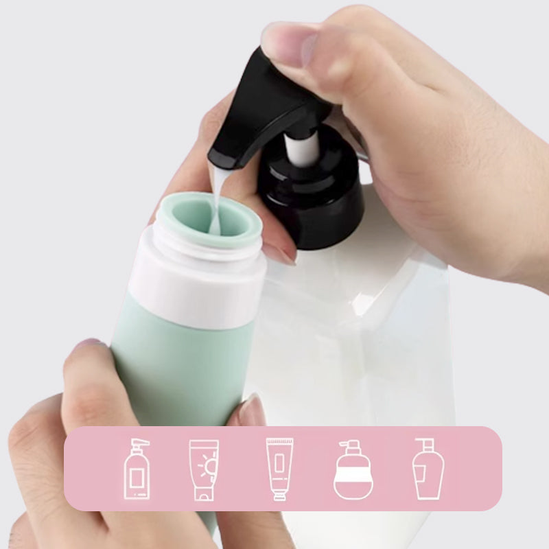 🌟Time-limited special offer🌟Portable Silicone Leak Proof Travel Bottles