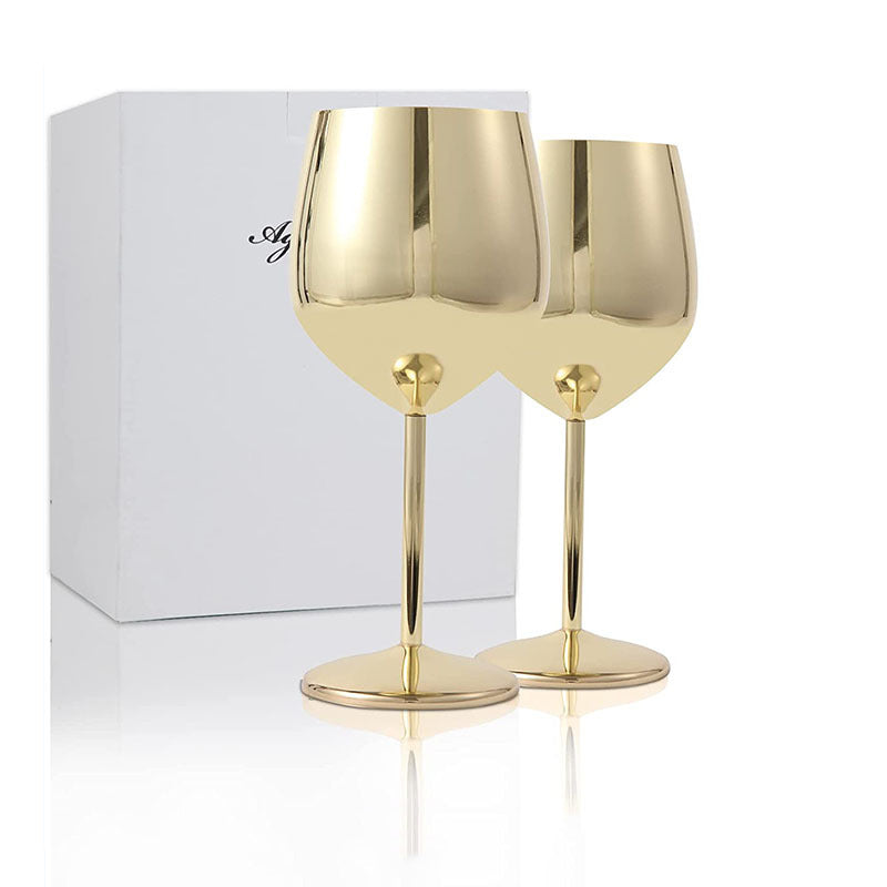 500ml Stainless Steel Wine Glasses