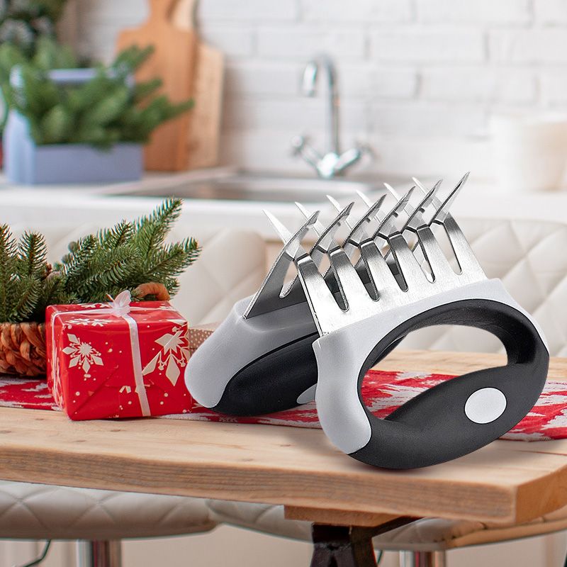 💥Ergonomic Stainless Steel Meat Shredder Claws - Great Kitchen Gift