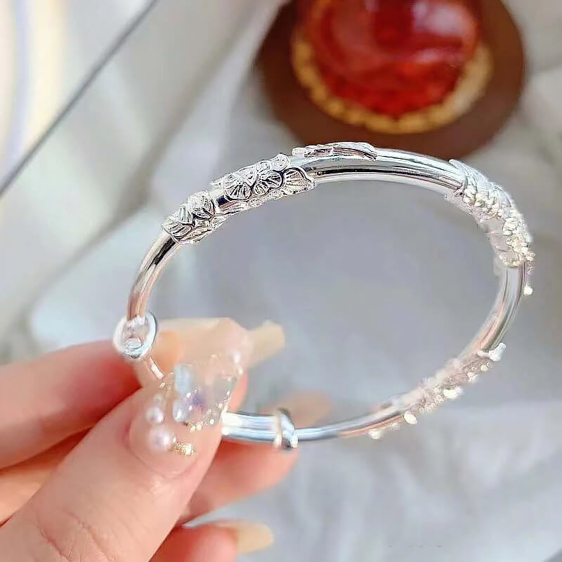 💞Nice gift*Ancient Silver Plated Bracelet