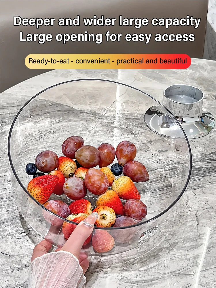 Light Luxury Tall Fruit Plate