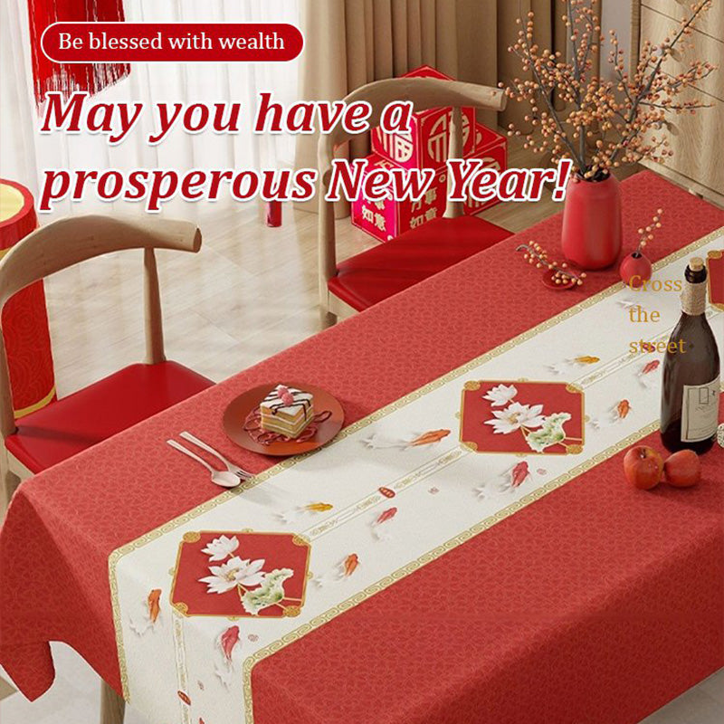 Waterproof & Oil Resistant Non-Washable Tablecloth🔥🔥