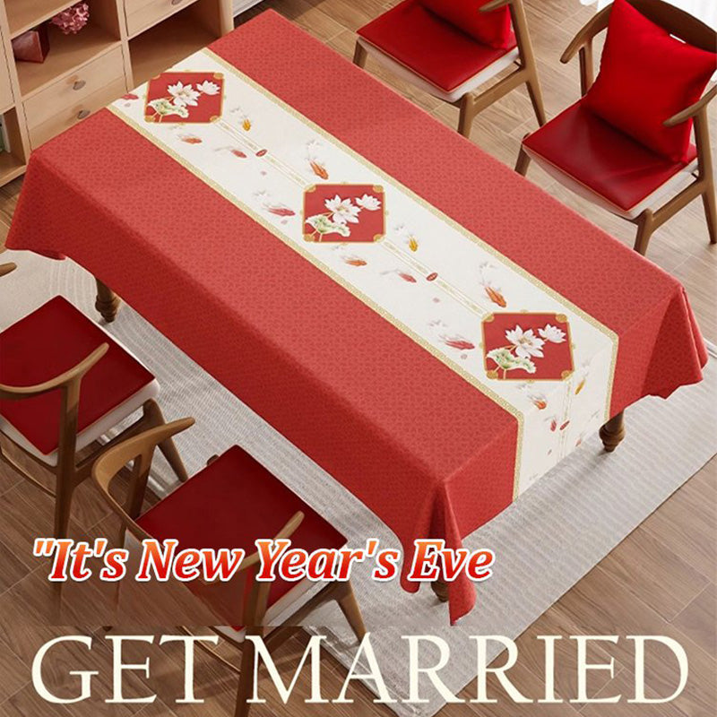 Waterproof & Oil Resistant Non-Washable Tablecloth🔥🔥