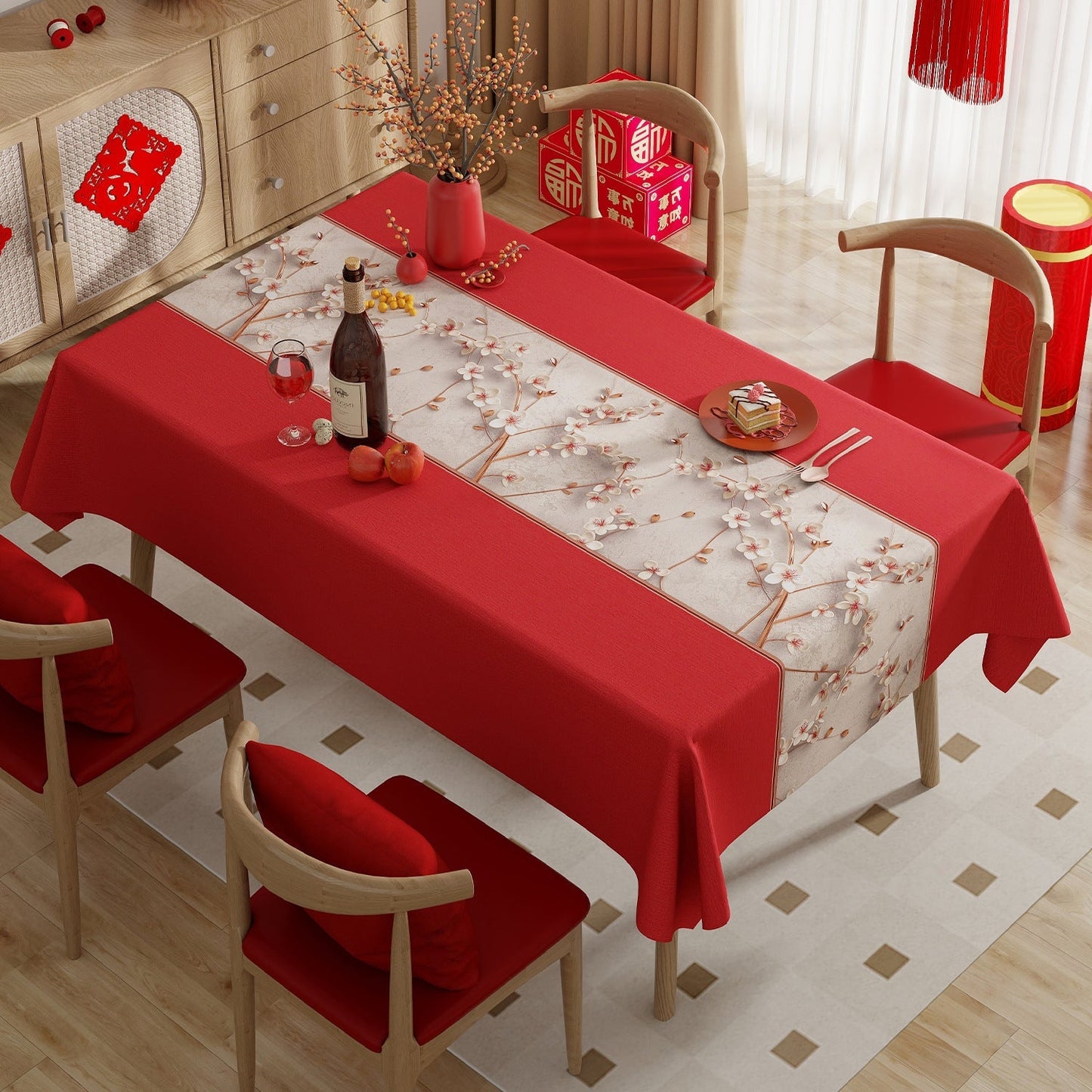 Waterproof & Oil Resistant Non-Washable Tablecloth🔥🔥