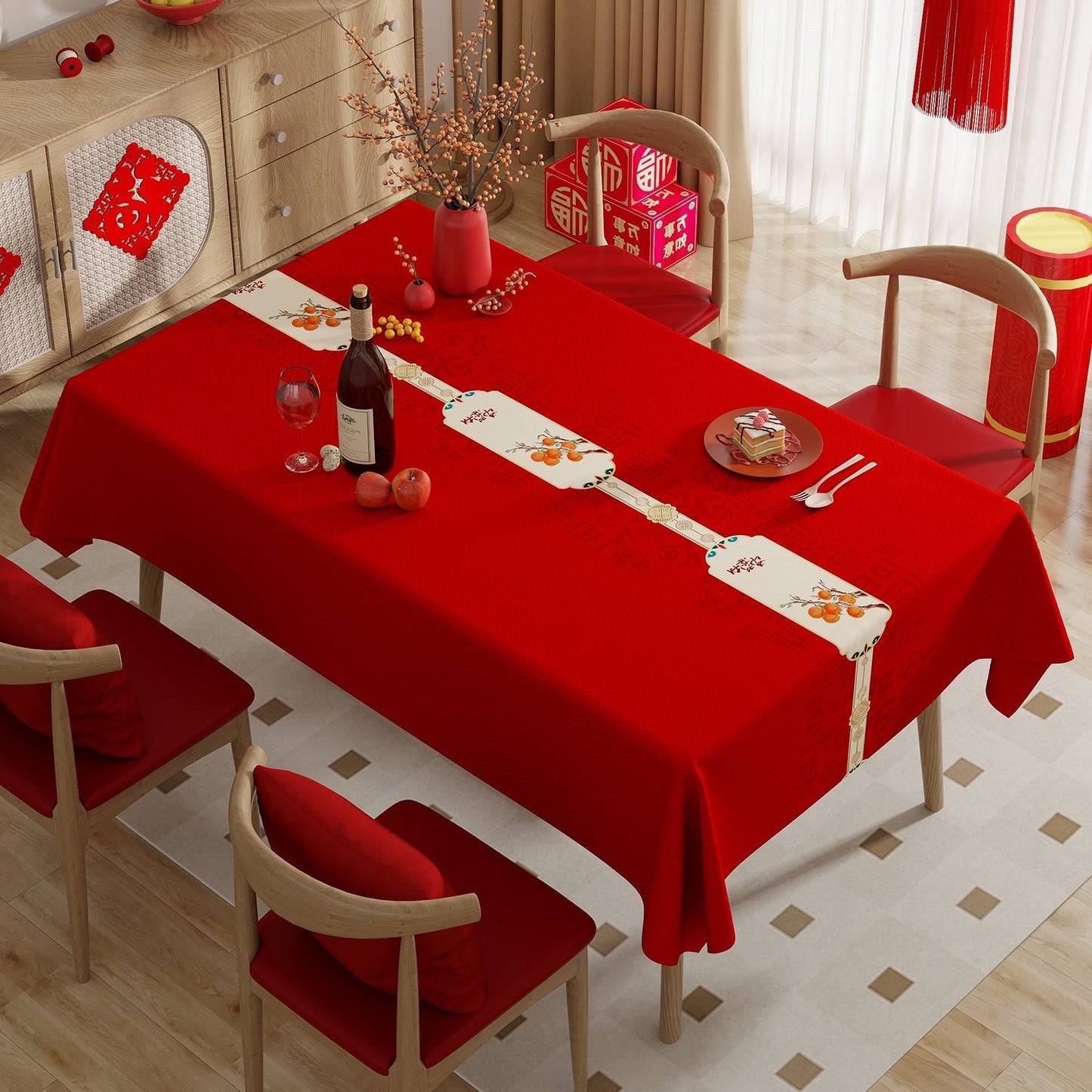 Waterproof & Oil Resistant Non-Washable Tablecloth🔥🔥