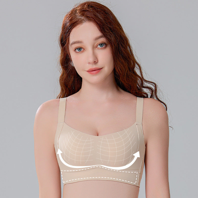Wireless Non-marking Push-Up Bra with Plus Size (Great Sale⛄BUY 2 Get 10% OFF)
