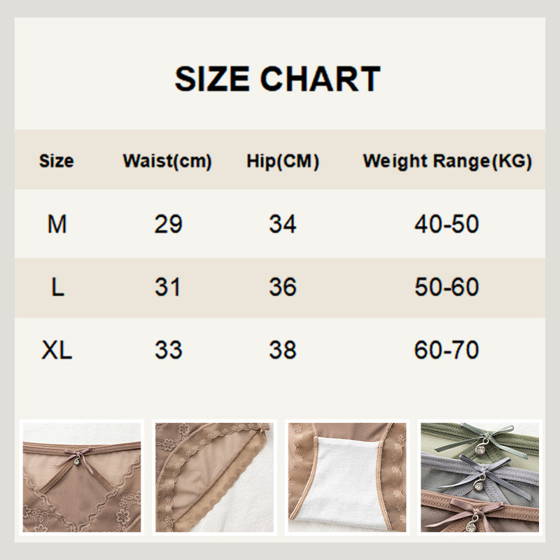 Women's Mesh Lace Hollow out Lightweight Panties