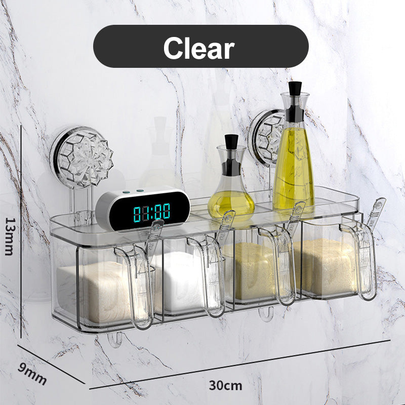 Wall Mounted Sealed Seasoning Container