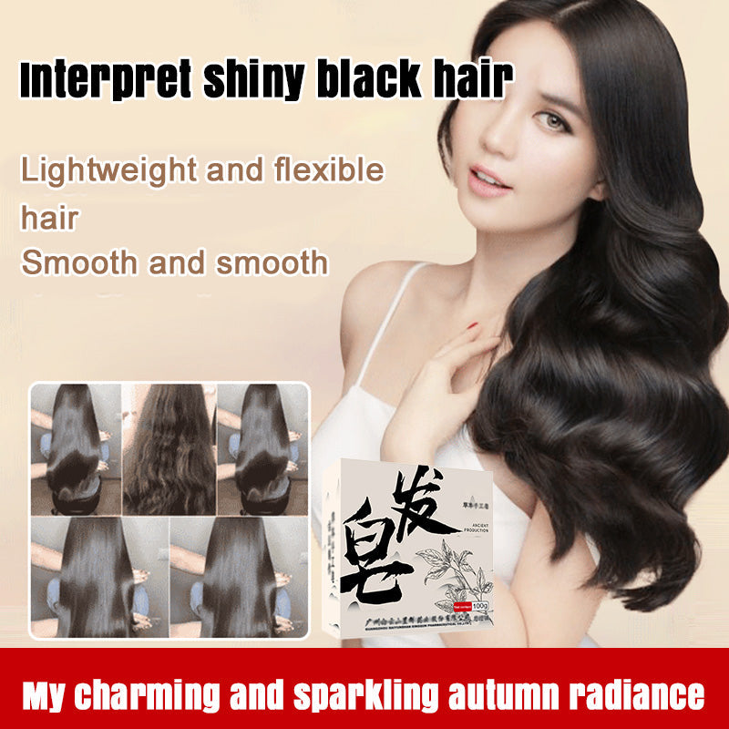 Herbal Shampoo Soap,Cleansing Hair & Face