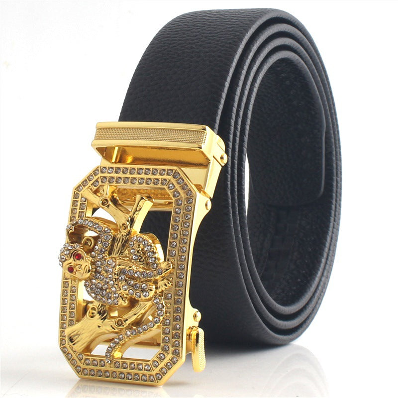Men's Twelve Zodiac Durable Belt with Rhinestone(Great Sale⛄BUY 2 Get 10% OFF + Free shiping)
